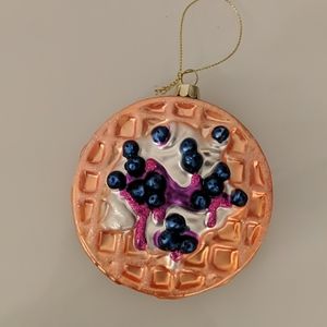 Anthropologie waffle ornament